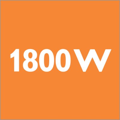 1800 Watt motor for high performance