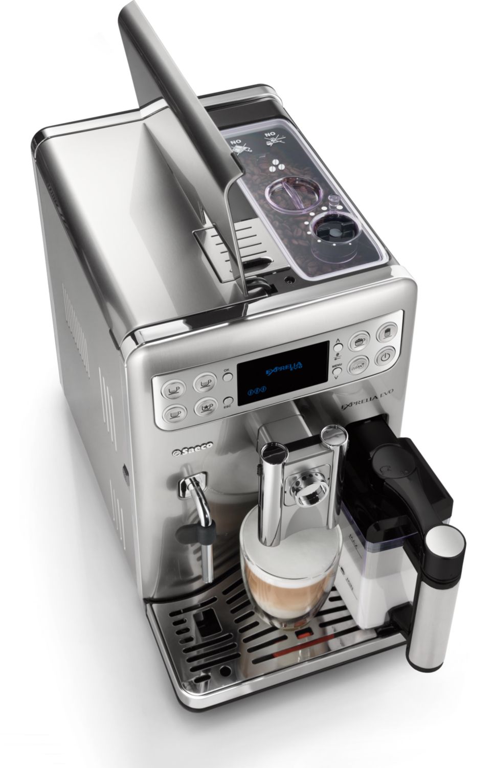 Exprelia Evo Super automatic espresso machine HD8857 47 Saeco