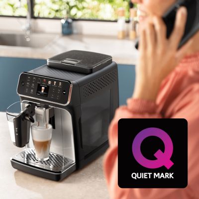 40% mais silenciosa com tecnologia SilentBrew