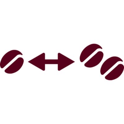 Stiprumo pasirinkimo funkcija leis nustatyti kavos stiprumą