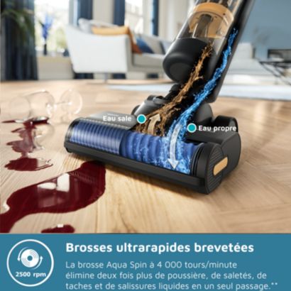 Philips Série 7000 AquaTrio Aspirateur laveur