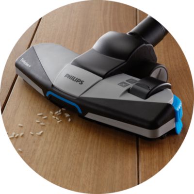 Velika sprednja odprtina za večje drobtine