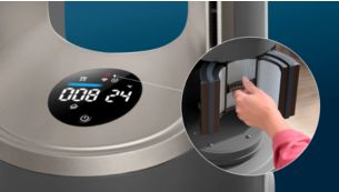 راقب مؤشر حالة الفلتر الذكي على جهازك