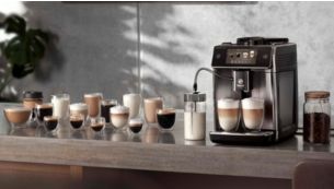 Découvrez plus de 40 recettes de café d'une simple pression sur un bouton*