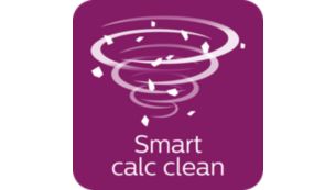 Smart Calc Clean -kalkinpoisto, jossa ääni- ja valomuistutus