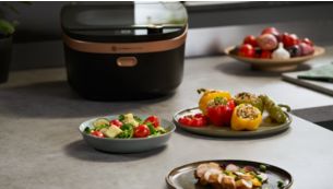 Préserve les saveurs naturelles et jusqu'à 90 % des nutriments*