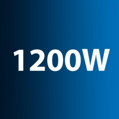 มอเตอร์กำลังไฟ 1200 วัตต์ให้พลังการดูดสูง