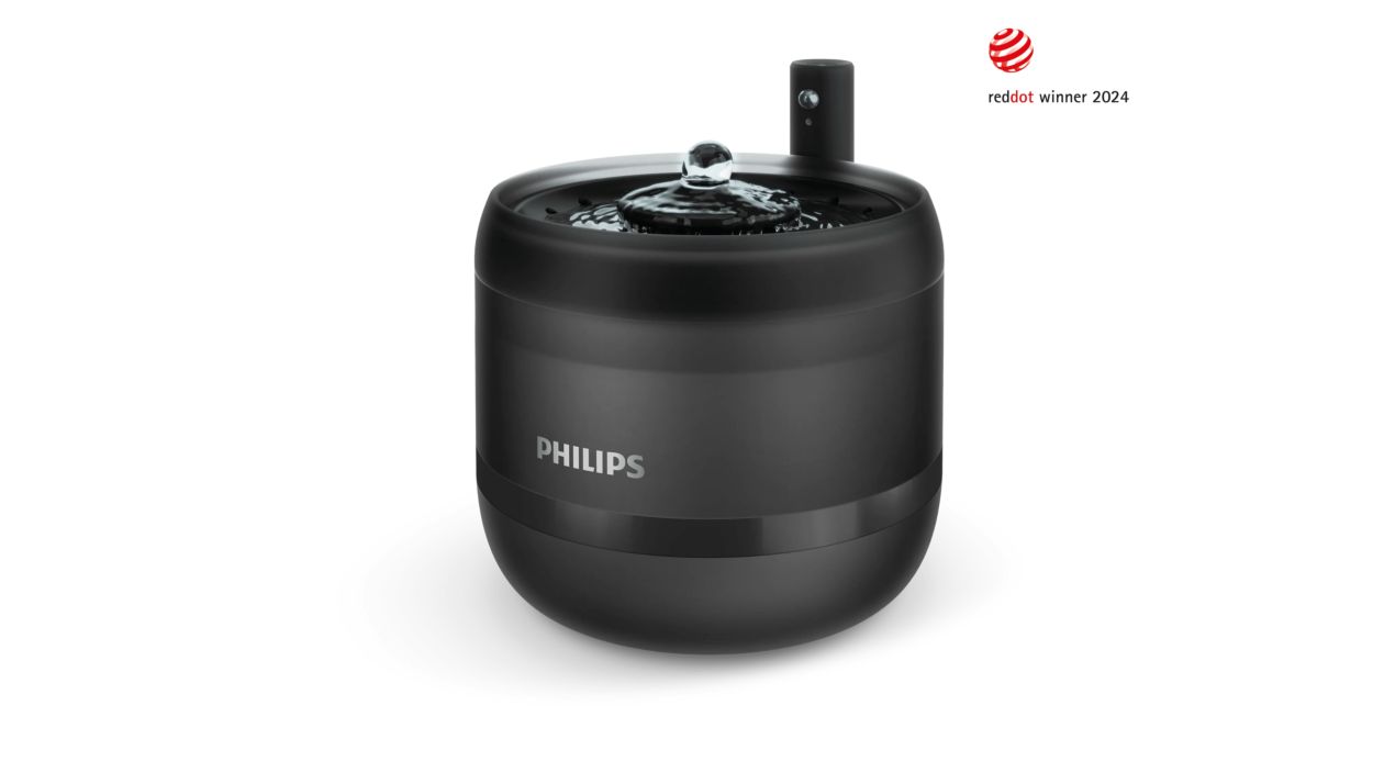 Giv din kat naturligt, str&oslash;mmende vand.