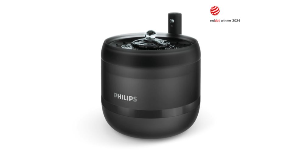 Giv din kat naturligt, str&oslash;mmende vand.