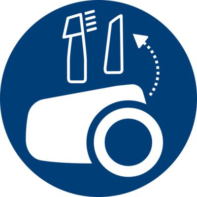 Gli accessori integrati sono sempre a portata di mano