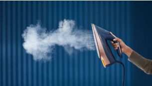 O vapor turbo de 260&nbsp;g elimina at&eacute; os vincos mais persistentes