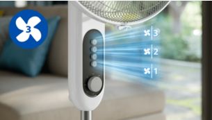 C&aacute;c c&agrave;i đặt tốc độ c&oacute; thể điều chỉnh để l&agrave;m m&aacute;t theo &yacute; muốn