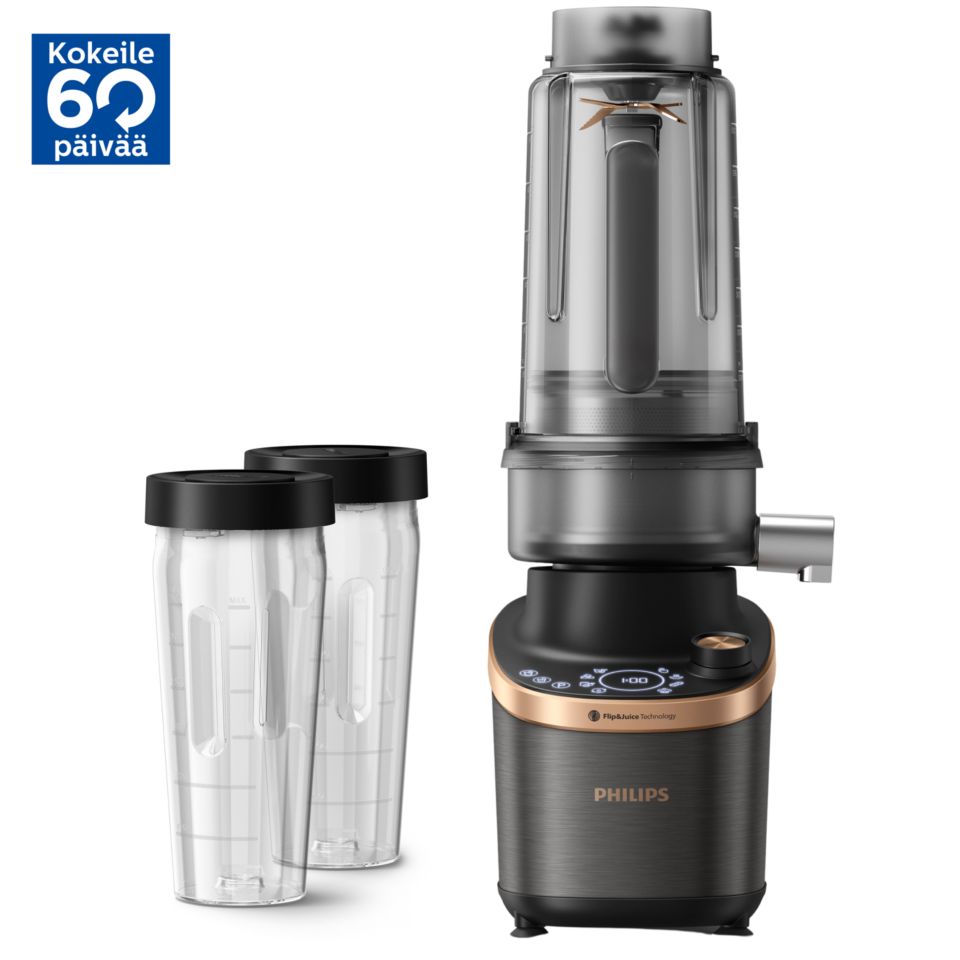 Sekoita, k&auml;&auml;nn&auml;, mehusta.