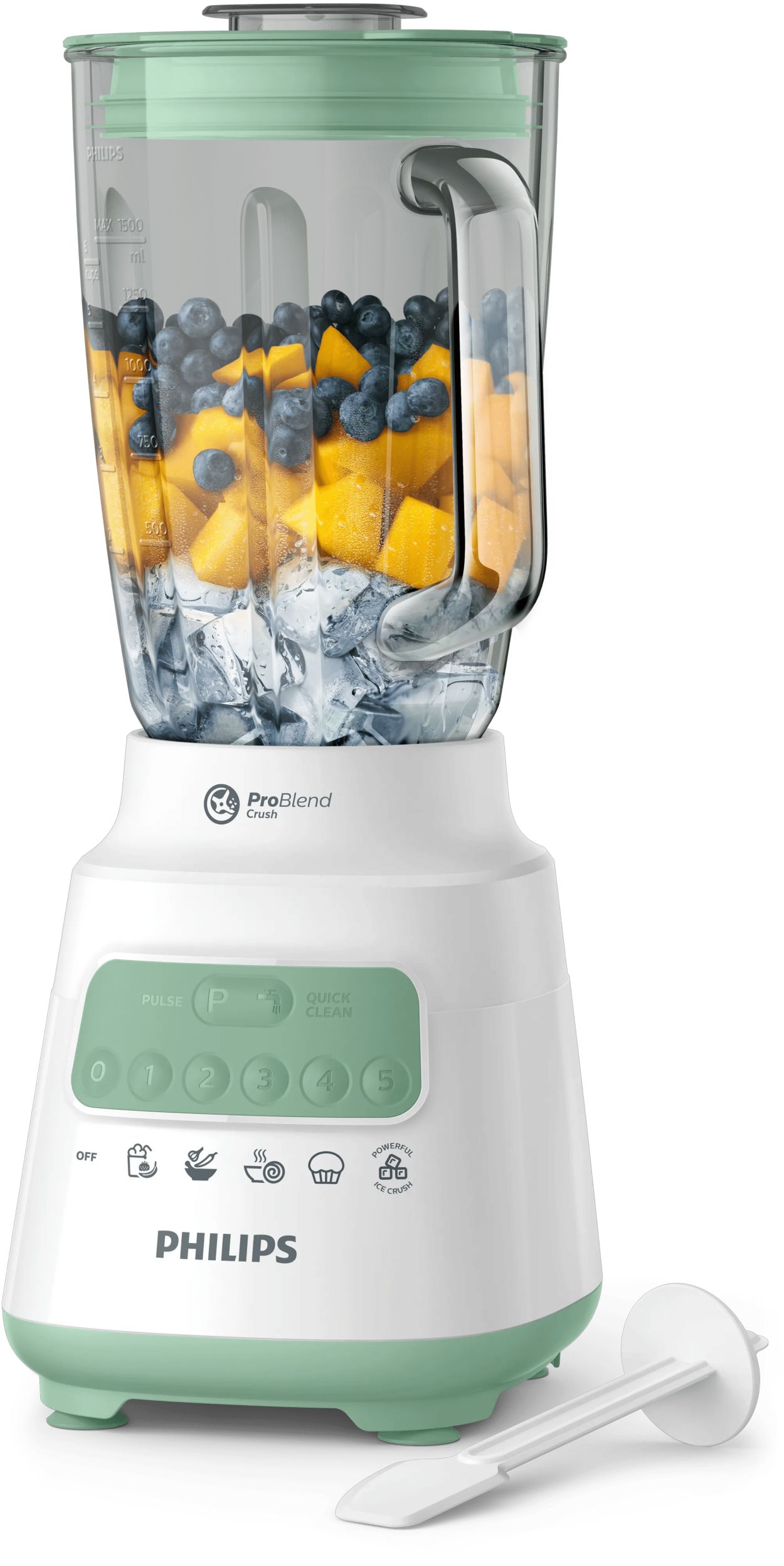 Blend 40% finer and crush ice perfectly