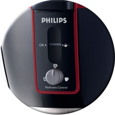 Controle de intensidade para ajustar o teor do seu café