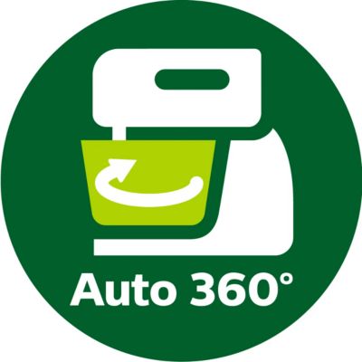 Automatic driven 3.0L bowl for thorough mixing