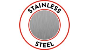 Stainless steel body for long-lasting performance