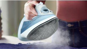 Effet pressing jusqu'à 180 g pour éliminer les faux plis tenaces