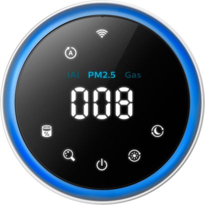 Purifies the air in less than 6 min (1)