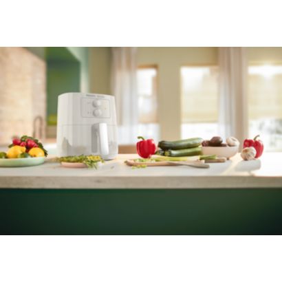 Frituras com sabor incrível e até 90% menos gordura!*