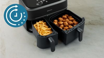 Nustatykite laiką ir paruoškite abu patiekalus vienu metu.