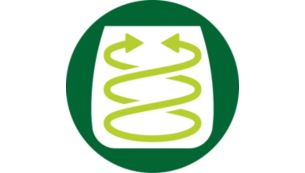 高速空気循環技術でヘルシーに揚げる