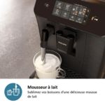 2 délicieux cafés préparés avec des grains de café frais