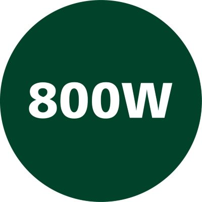Kinerja pemanasan yang stabil dan efisien 800 W