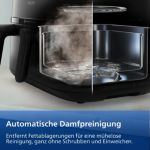 Zwei Körbe, unzählige Möglichkeiten: Airfryen, Dampfgaren – oder einfach beides gleichzeitig!