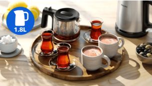 G&uuml;nl&uuml;k &ccedil;ay keyfiniz i&ccedil;in b&uuml;y&uuml;k kapasiteli &ccedil;ay makinesi