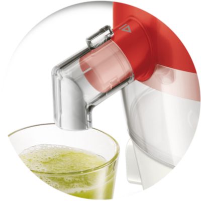 Exprime directamente en el vaso