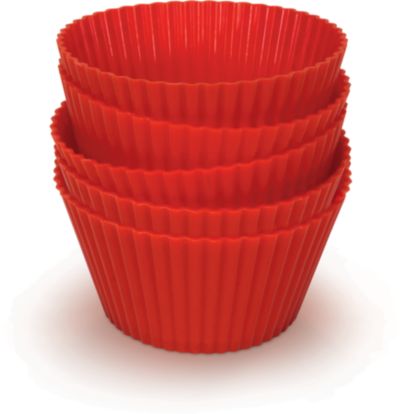 Penki „Airfryer“ kokybės silikoniniai indeliai keksiukams