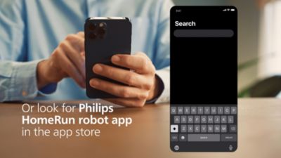 Philips HomeRun Vacuum and Mop Robot 2000 Series | How to connect 