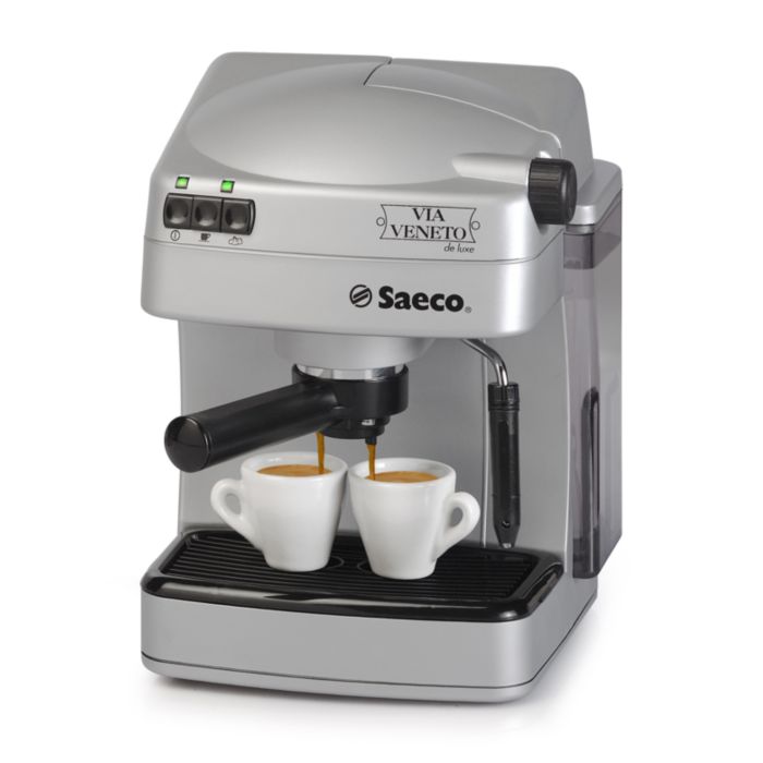 Geniet van uw Italiaanse espresso