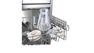 Toate piesele detaşabile pot fi spălate în maşina de spălat vase