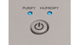 Smart air and humidity control purifies and moistens air