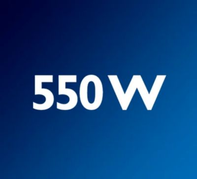 Motor potente de 550W para preparar receitas de bolo