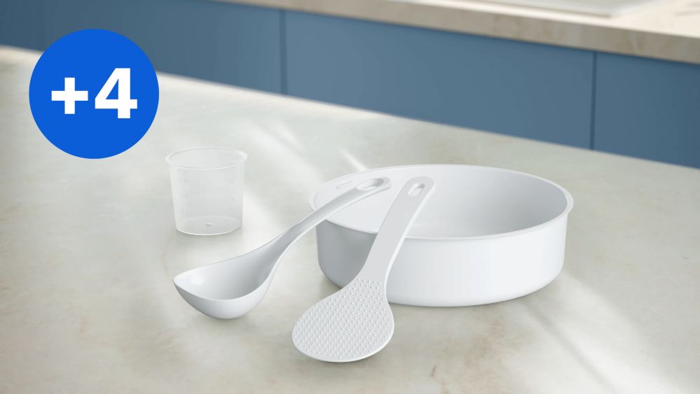 Hassle-free cooking with accessories
