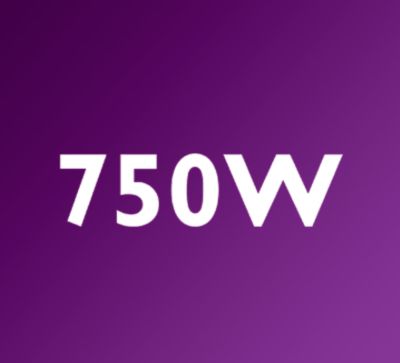 Výkonný 750 W motor