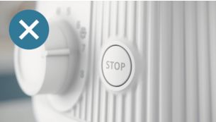 Contr&ocirc;le pr&eacute;cis du temps de dorage avec le bouton d'arr&ecirc;t instantan&eacute;
