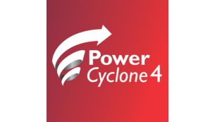 เทคโนโลยี PowerCyclone 4 สามารถแยกฝุ่นและอากาศในขั้นตอนเดียว