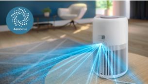 Capte et s'adapte intelligemment à vos besoins en matière de qualité de l'air.
