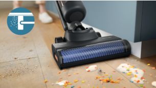 可清潔靠近底座至 2 毫米的地方