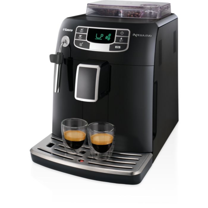 Espresso et café à la simple pression d'un bouton