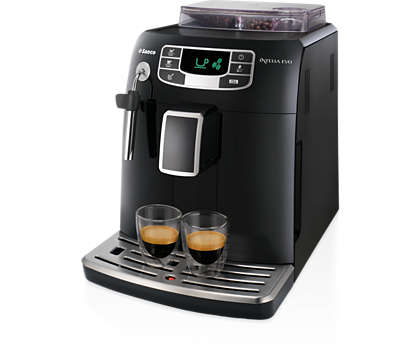 Espresso et café à la simple pression d'un bouton