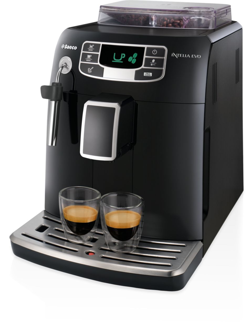 Espresso et café à la simple pression d'un bouton