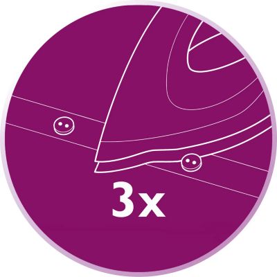 Dreifache Präzisionsspitze für optimale Kontrolle und Sichtbarkeit