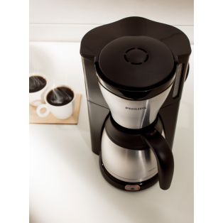 Cafetière filtre, verseuse isotherme, métal
