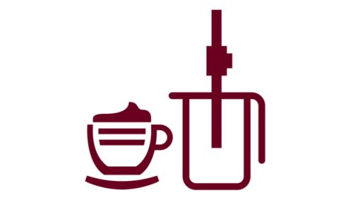 Delicious milk froth thanks to the classic milk frother