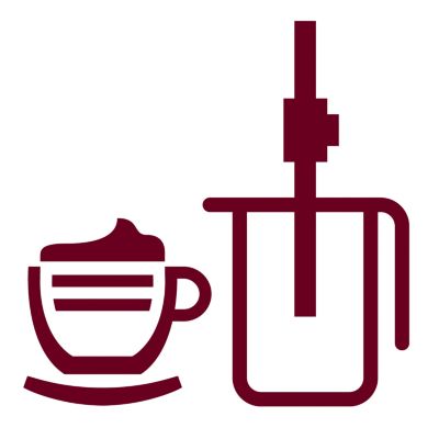 Espuma de leche deliciosa gracias al espumador de leche clásico